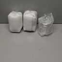 Suclain 3 Set 22 oz Clear Glass Jars Heart Valentines Glass Container with Cute Heart Shaped Lids Set Valentines Day Gift Food Storage Jars Cookie Jar Candy Jar for Party Kitchen and Dining Room