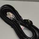 25-Feet (7.65 Meter) Long 20 Amp-250 Volt Nema 6-20P Extension Cord, 12AWG Nema 6-20 Heavy Duty Extension Cable, Nema 6-15/20R T-Blade Cord with Red Indicator Light