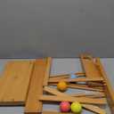 Adena Montessori Tracker Ball Drop Toys Wooden Toys for 1 2 3 Years Old Toddlers Montessori-Inspired Toys for Babies