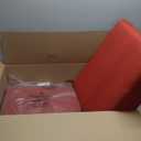 Arden Outdoor Deep Seat Cushion Set, 22 in x 24 in, Weather-Proof, Rain-Proof, Fade Resistant Patio Cushion Ruby Red Leala