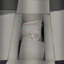 Cordless Table Lamps Rechargeable Set - 2 Pack Black 4000mAH Battery Operated Lamps for Decor, 3000K Stepless Dimming Touch Control Wireless Lamps for Bedroom, Dining Table, Living Room, White Shade