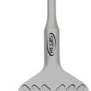 SDS Plus Floor Scraper 4 in. x 11 in. Wide Angled Flooring Adhesives Remover, Cranked Thinset Removal Chisel Tool