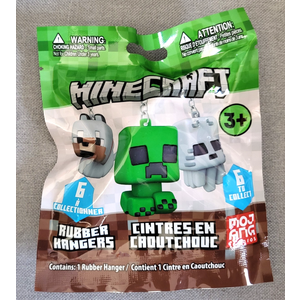 MINECRAFT Diamond Level ALEX Action Figure & Accessories BONUS 1 Rubber Hangers