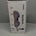 Heated Neck Stretcher with Red Light Therapy, Wireless Cervical Traction Device for TMJ Pain Relief and Shoulder Relaxer, Neck Traction Massager Pillow for Home/Office Used, Grey