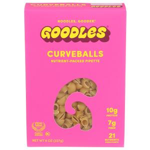 Goodles Curveballs Pasta, 8 OZ (EXP 03/12/28)