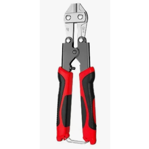 1pc mini bolt cutter, wire rope special cutter multifunctional labor-saving lock cutter hand tool，Used To Cut Wire (Silver/ Red)