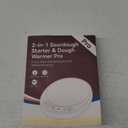 SourKeeper, Larger 2-in-1 Sourdough Starter Warmer Pro - 2026 Upgrade Larger Heating Plate, Dough Temp Probe, 1F Control (70110F), 24H Timer, Real-Time Monitoring, for Beginner Bakers Pro-WHT (White)