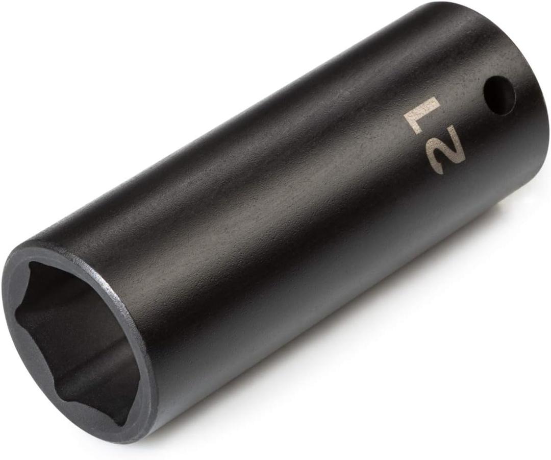 TEKTON 1/2 Inch Drive x 21 mm Deep 6-Point Impact Socket | SID23121
