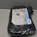 efluky Slim Laundry Hamper with Wheels, Rolling Laundry Basket for Clothes, Small Laundry Basket for Bedroom, Dorm and Laundry Room, 75L (19.8 Gallons) Black