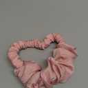 Curling Scrunchie, Heatless Hair Curler to Sleep In, No Heat Curls for Long Hair, Soft Sleep Hair Roller (Pink, 1 Count)