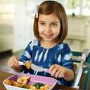 Munchkin Splash Toddler Fork, Knife and Spoon Utensil Set, 2 Pack, Pink/Purple
