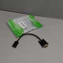 SHULIANCABLE HDMI to VGA Adapter Female to Male Unidirectional Transmission HDMI (Computer) to VGA (Monitor) Does not Support Audio(6 Inch)