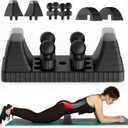 Psoas Release Tool & Hip Hook, Fully Adjustable Hip Flexor Release Tool for QL, Psoas, Back, Hamstring, Glute, Iliacus, and Neck Pain and Deep Tissue Relief, Gift for Women & Men (Dark Gray)