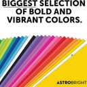 Astrobrights Color Paper, 24 lb Bond Weight, 11 x 17, Solar Yellow, 500/Ream