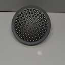 Shower Head High Pressure Rain Premium Quality Luxury Design Anti-Clogging Silicone Nozzles Adjustable Replacement for Bathroom Shower Heads (6 inch Round) (Matte Black)