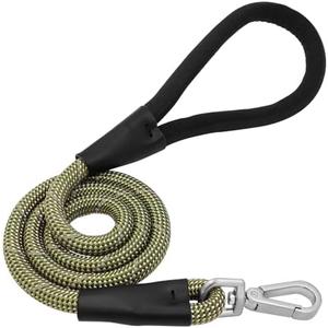 Amazon.com : yuuzue Dog Leash for Large Dogs, 4FT x 1/2" Heavy Duty, Highly Reflective, Padded Handle, Strong Rope, Night Walking : Pet Supplies