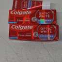 Colgate Optic White Advanced Hydrogen Peroxide Toothpaste Pack, Teeth Whitening Toothpaste, Enamel-Safe Hydrogen Peroxide Formula, Helps Remove Tea, Coffee, and Wine Stains, Icy Fresh, 3 Pack, 3.2 oz (9.6 Ounce (Pack of 1))