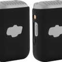 Geekria for Creators Microphone Case Cover Compatible with DJI Mic 2 Transmitter, Mic Silicone Protective Case Skin, Soft Microphone Sleeve Skin Shell Protector Cover (Black / 2 Pack)