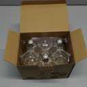 Edison Bulbs, E26 LED Bulb 60 watt Equivalent, Non-Dimmable, 4000K Daylight White, ST58 Vintage Light Bulbs, 90+ CRI, 6W 600LM, E26 Medium Base, Clear Glass, 6 Pack