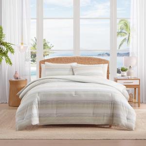 Tommy Bahama - King Comforter Set with Shams, Reversible
