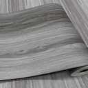 Wood Grain Peel and Stick Floor Tiles 11.8 Width, Full Roll Length of 118" Versatile Design for Any Space, Grey Self Adhesive Vinyl Flooring, Waterproof and Non-Slip Features