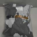 FREE SOLDIER Men's Outdoor Softshell Fleece Lined Cargo Pants Snow Ski Hiking Pants with Belt (36W x 30L, Black)