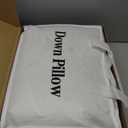 Luxury Canadian White Goose Down Pillow - 900+ Fill Power, 800 Thread Count Cotton Shell, Soft Down Pillows for Sleeping, Hotel Collection Pillow for Neck Pain Relief (1 Pack,Queen(20"x30"))