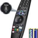 Voice Magic Remote for LG-TV-Remote Control Replacement, AKB75855501 AN-MR20GA MR19BA MR18BA MR650A with Battery, with Voice Recognition and Pointer Function