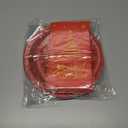 Merry Christmas Paper Plates and Napkins - 62pc Red and Gold Tableware for Winter Holiday Decoration