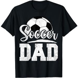 Soccer Dad Soccer Player Game Day Father's Day T-Shirt, L