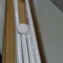 Extra Long Tension Curtain Rod No Drill Adjustable 51-148In,White