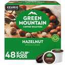 Green Mountain Coffee Roasters Hazelnut Coffee, Keurig Single Serve K-Cup Pods, Light Roast, 48 Count., EXP 23/NOV/2026