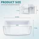 AAP73631502 Refrigerator Door Bin Shelf Replacement RIGHT Compatible for Ken-more LG Elite Refrigerator Shelf Replacement-LFX28968ST Door Bin AP5673810,2652330,AAP72909218-by MIFLUS