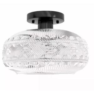 Contemporary Minimalist Glass Ceiling Light