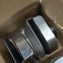 Glass Door Lock with 5 Keys Only Fit 0.31inch -0.47inch Thickness Glass, Single Side Door Lock for Shower Room Bathroom Hotel Apartment (Single Side Lock) (6.29in)