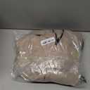 Trendy Queen Women's Oversized Half Zip Fleece Sweatshirts-Cozy Pullover, Drop Shoulder for Fall Winter, Size M