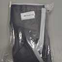 SimpleHome Ombre Room Darkening Curtains for Bedroom, Gradient Black to Grey White Light Blocking Thermal Insulated Grommet Window Curtain/Drapes for Living Room,2 Panels, 52x54 inches Length