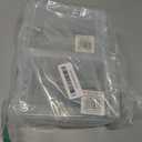 1InTheOffice Plastic Index Card Box 4x6, Index Card Storage Box, Clear, 500 Capacity, 2 Pack