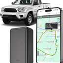 G05A GPS Tracker for Vehicle No Monthly Fees, SIM Card Included, RealTime Tracking, Global Coverage, GeoFencing, Strong Magnetic Attachment, Long Battery Life