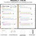 2026 Planner, Weekly and Monthly Calendar Planner Book, January 2026 - December 2026, Hardcover Spiral Planner with Monthly Tabs, Notes Pages, Perfect for Women & Men, A5 (6.4" x 8.5") - Bird