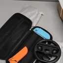 RTop Switch 2 Accessories Kit for Nintendo Switch 2 (2025),Family Bundle Accessories Kit with Carrying Case& Screen Protector, Joy Con Grips and Steering Wheels, Case Cover, Stand and More (16 in 1) 1 Pack