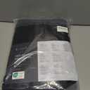 LuxClub 4 PC Sheet Set Bed Sheets Deep Pockets 18" Eco Friendly Wrinkle Free Cooling Machine Washable Hotel Bedding Silky Soft - Black Queen