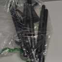 Coat Rack, Freestanding Coat Rack with 8 Hooks and 3 Adjustable Size Tree Coat Racks for Bedroom, Hallway, Entrance, Office, for Hats, Coats, Scarves, Handbags (1 PC, Black)