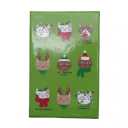 2 x  Feline Festive Gift Card Holder 