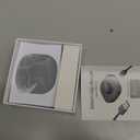 Compatible with Ring Gen3 Charger Size 9, Fast and Safe Charging Dock with USB-C Cable, Travel-Friendly Design for Smart Ring (Black)