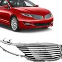 JOLONG Front Right Bumper Grille for 2013-2016 Lincoln MKZ Replacement for DP5Z8200BC DP5Z-8200-BC