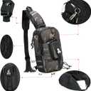 Sling Backpak Tactical Chest Pistol Bag Shoulder Bags Crossbody Sling Backpack Holster Bag for Concealed Carry