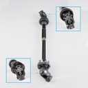 Tykick 425-338 Intermediate Steering Shaft Steering Column for Ford Explorer Flex Police Interceptor Utility 2010-2019 Lincoln MKT 2013-2019 2.0L 2.3L 3.5L 3.7L L4 V6 Replaces BB5Z3B676-B BB5Z3B676C