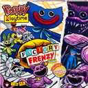 Poppy Playtime Factory Frenzy Game, Exclusive Huggy Wuggy Attacking Mover Spins, Points And Chases Players Around The Board. Use Your Wits As You Grab Toys And Try To Escape, For 2-6 Players Aged 9+