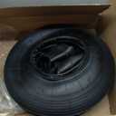 (2-Set) AR-PRO 4.80/4.00-8" Tire and Inner Tube Set - Universal Replacement Tires and Inner Tubes with 15.5" Outer Tire Diameter and 4.80" Tire Width - Fits on Dollies, Trolleys, Wagons, and More